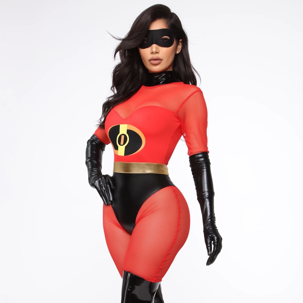 Call Her Cool “Mrs. Incredible” 3 Piece Costume Set